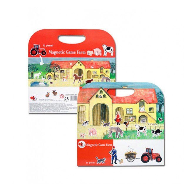 Magnetyczna układanka Egmont Toys - Farma