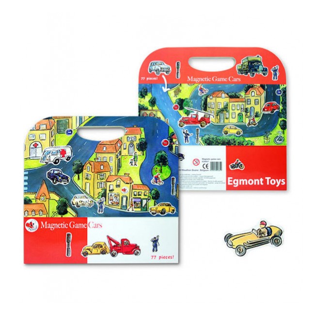 Magnetyczna układanka Egmont Toys - Samochody