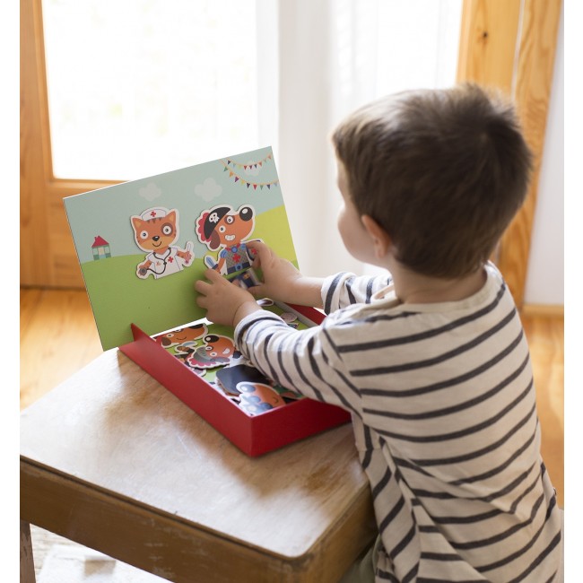 Magnetyczna układanka Apli Kids - Postacie