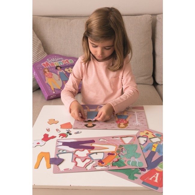 Zestaw z magnesami Apli Kids - Moda