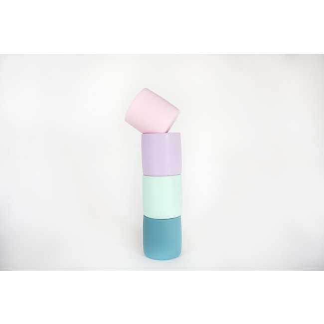 Silikonowy kubek We Might Be Tiny - Minty Green