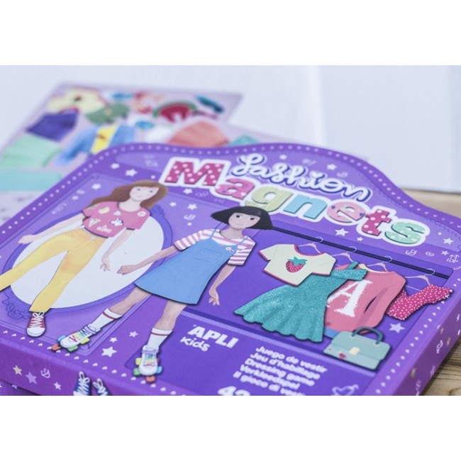 Zestaw z magnesami Apli Kids - Moda