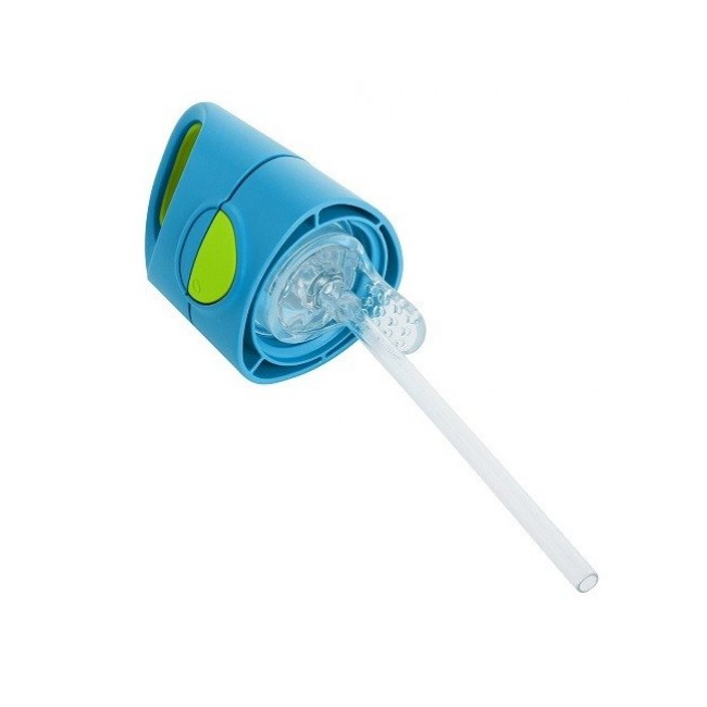 Tritanowa butelka ze słomką 450 ml B.box - Ocean breeze