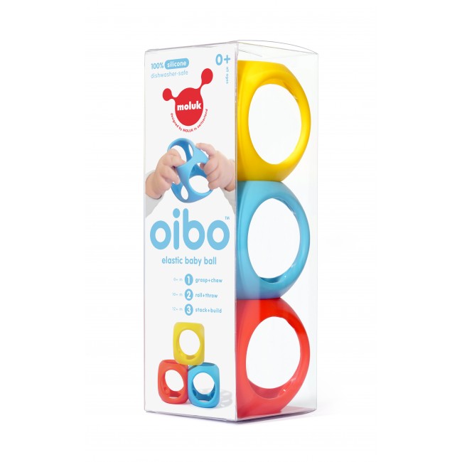 Zabawka kreatywna Oibo 3 pack - kolory podstawowe