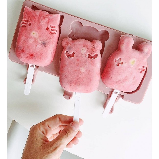 Silikonowe foremki do lodów We Might Be Tiny - Yellow