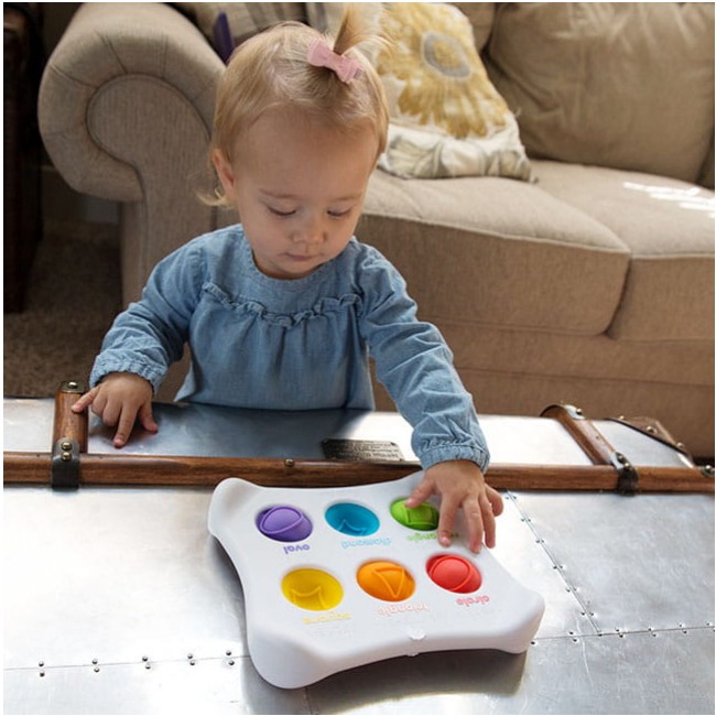Bąbelki Dimpl Duo Fat Brain Toys - Kształty i Kolory