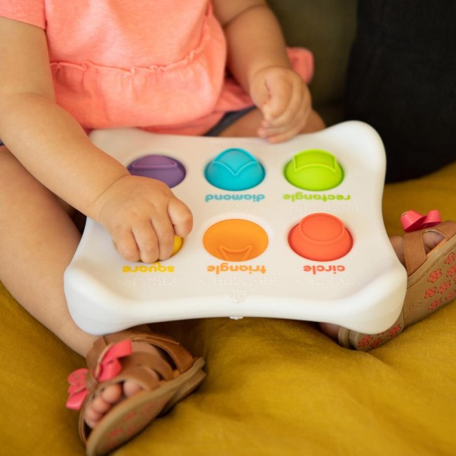 Bąbelki Dimpl Duo Fat Brain Toys - Kształty i Kolory