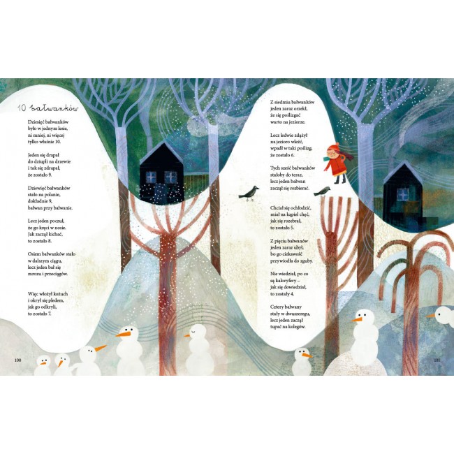 Książka "Wiosna, lato, jesień, zima w moich rymach" wydawnictwo Nasza Księgarnia