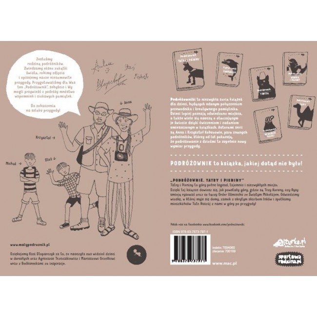 Książka "Podróżownik. Tatry i Pieniny" wydawnictwo MAC