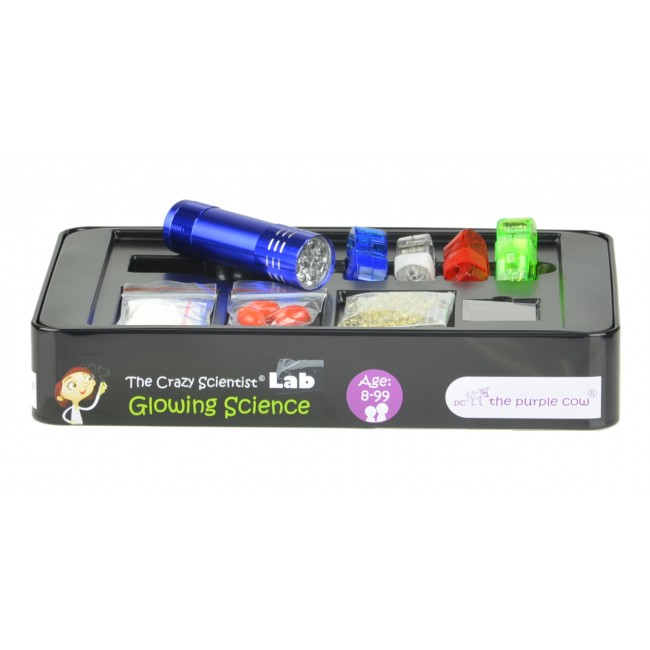Zestaw do robienia eksperymentów The Purple Cow - Świecące w Ciemności