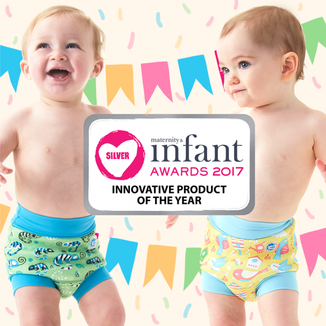 Pieluszka do pływania Happy Nappy 3-6 msc Sówka i Kotek (M)