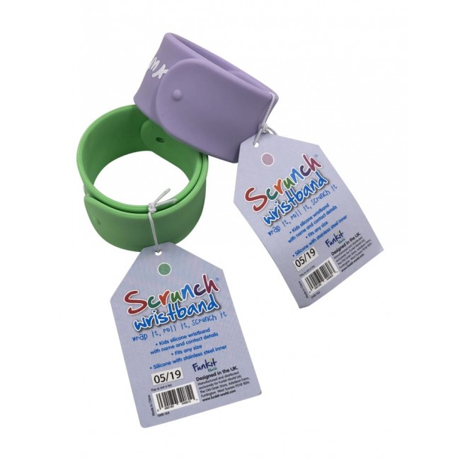 Opaska informacyjna Scrunch - Lila