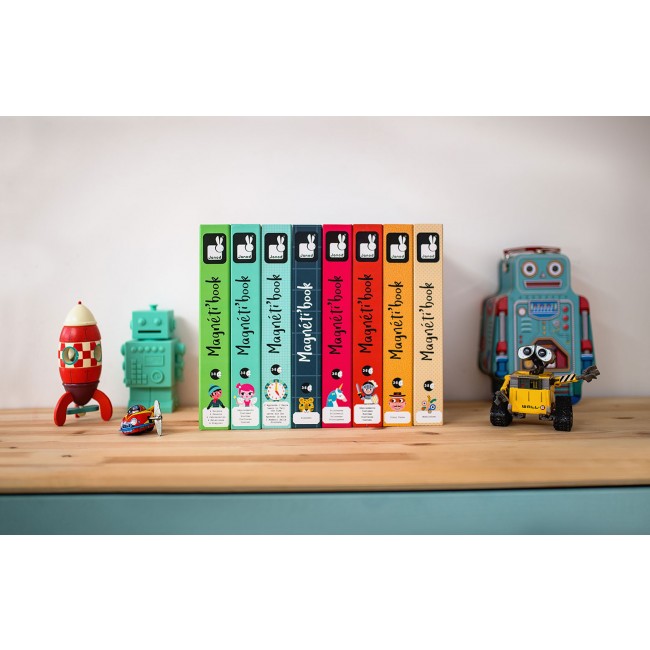 Magnetyczna układanka Magnetibook Janod - 4 pory roku