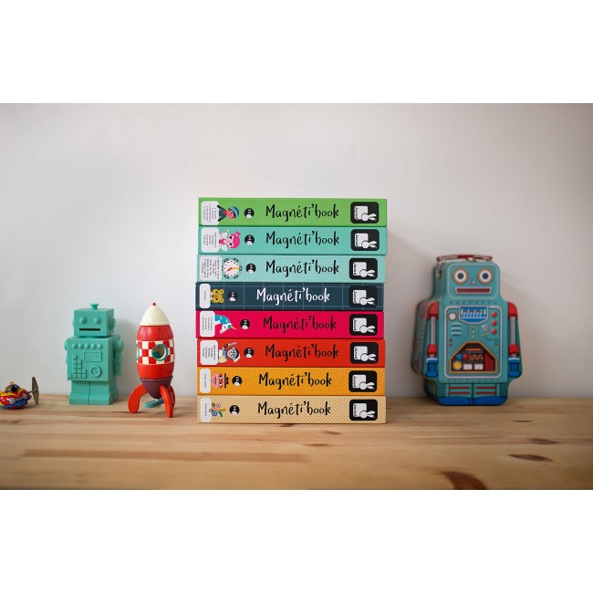 Magnetyczna układanka Magnetibook Janod - 4 pory roku