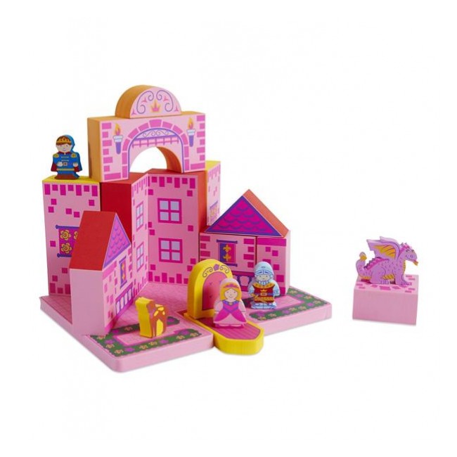 Zabawka do kąpieli BathBlocks - Zamek księżniczki 17 el.