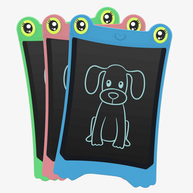 Znikopis Tablet Kolorowy LCD - Niebieska Żabka