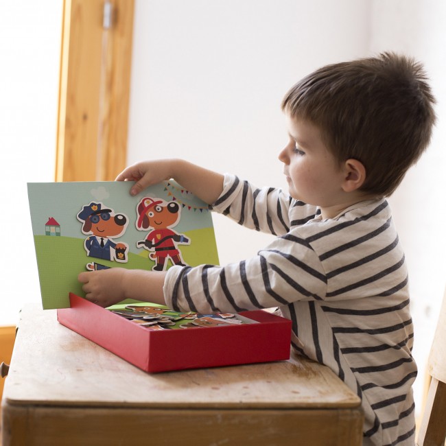 Magnetyczna układanka Apli Kids - Postacie