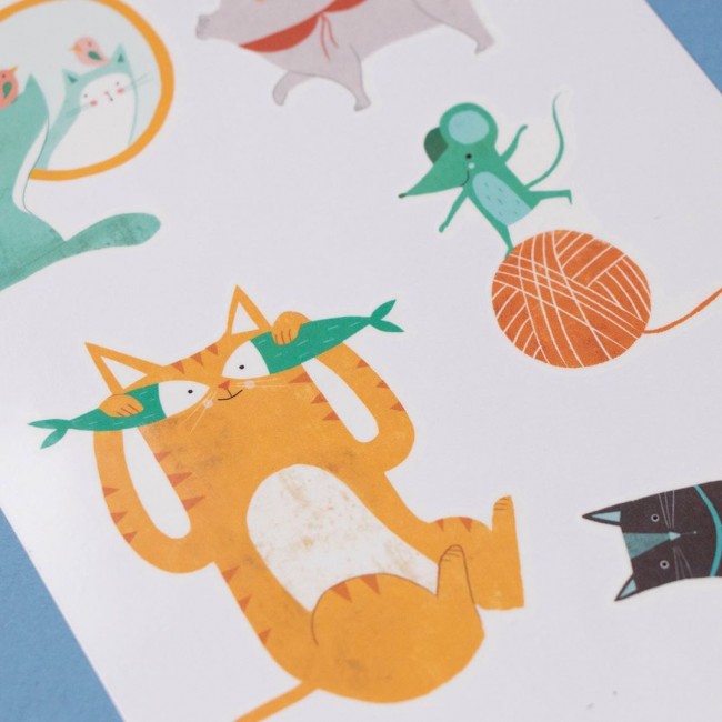 Tatuaże dla dzieci Londji - Kotek