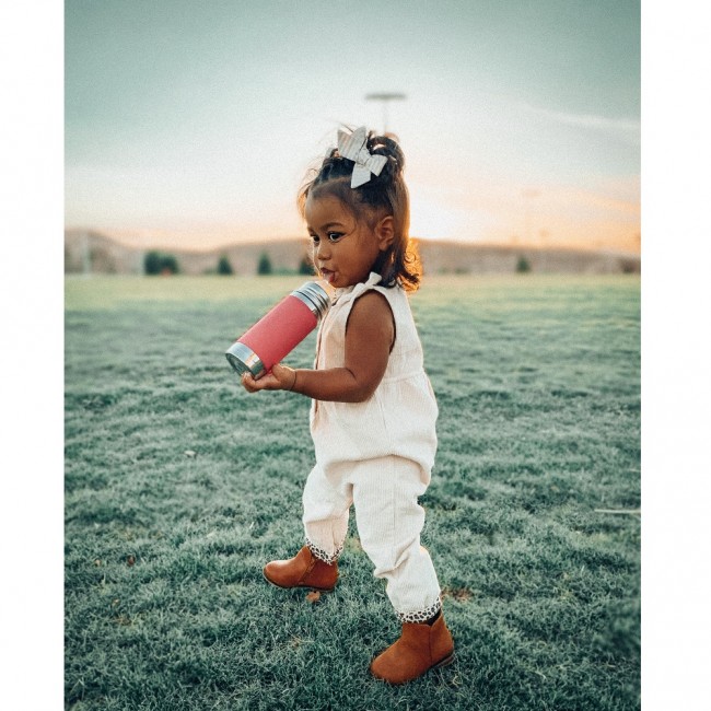 Termobutelka Pura Kiki z ustnikiem niekapkiem 260ml - pomarańczowa osłonka