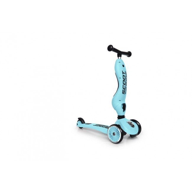 Hulajnoga i rowerek 2w1 Highwaykick SCOOTANDRIDE 1-5 lat - Blueberry