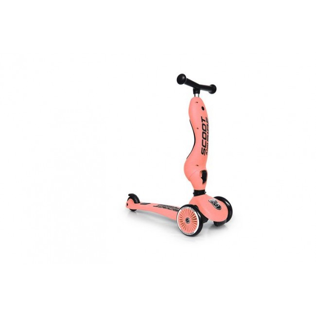 Hulajnoga i rowerek 2w1 Highwaykick SCOOTANDRIDE 1-5 lat - Peach