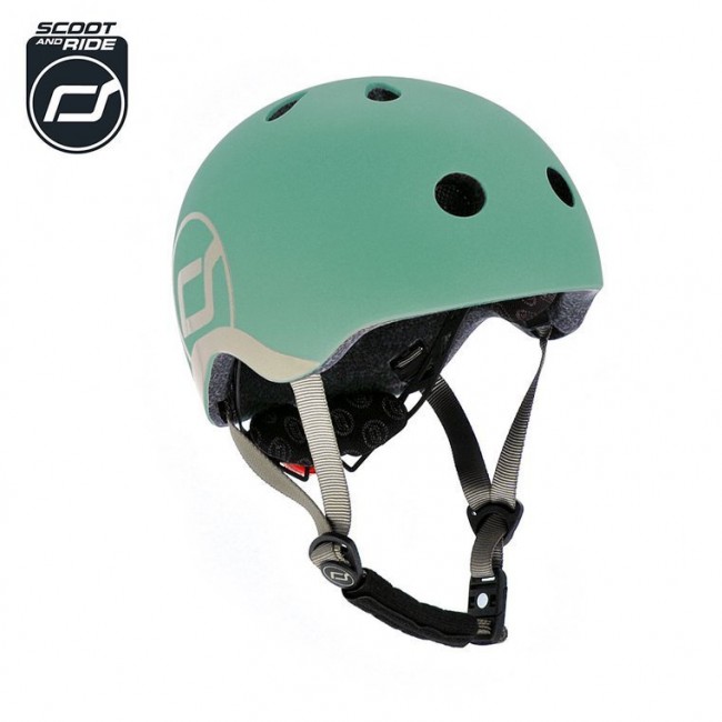 Kask dla dzieci SCOOTANDRIDE XXS-S 1-5 lat - Forest