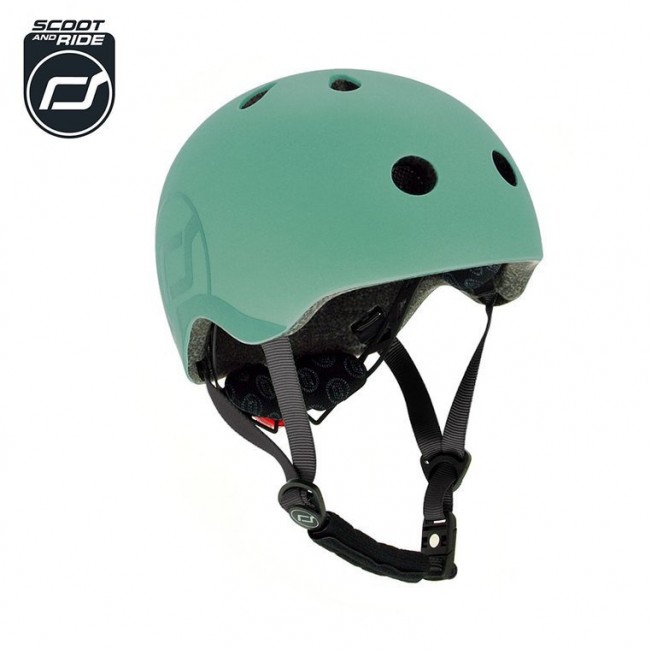 Kask dla dzieci SCOOTANDRIDE 3+ S-M - Forest