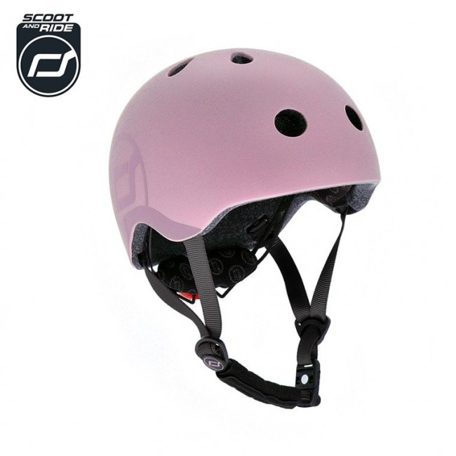 Kask dla dzieci SCOOTANDRIDE 3+ S-M - Rose