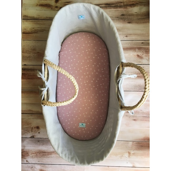 Wyściółka do Kosza Mojżesza AhojBaby - grey