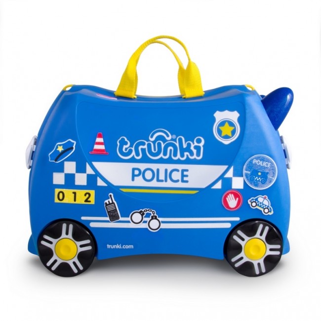 Jeżdżąca walizeczka Trunki - Radiowóz Percy