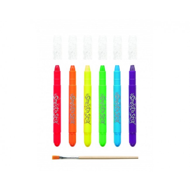 Kredki Żelowe Akwarelowe, Smooth Stix 6 szt. Ooly