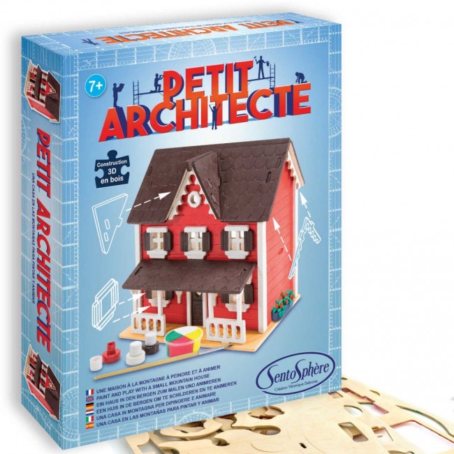 Zestaw do robienia skandynawskiego domu Sento Sphere Mały Architekt