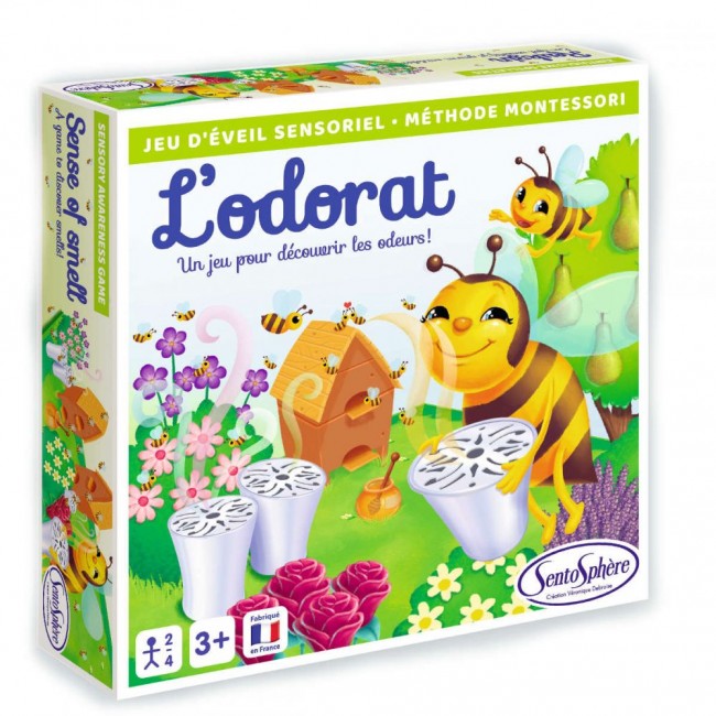 Gra sensoryczna "Węch" wg metody Montessori SentoSphere