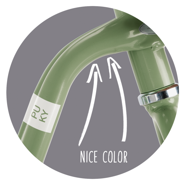 Rowerek biegowy Puky LR XL Classic - green