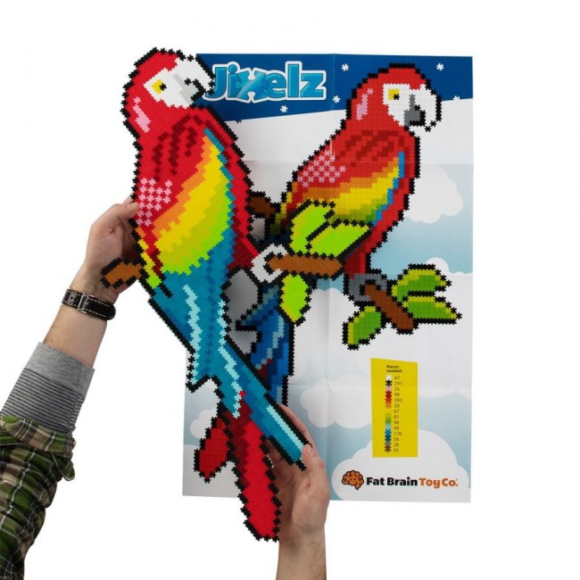 Puzzelki Pixelki Jixelz 1500 elem. Fat Brain Toys - W Powietrzu
