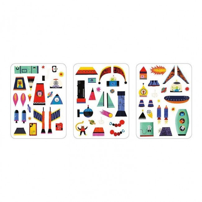 Magnetyczne Konstrukcje Mudpuppy - Rakiety kosmiczne