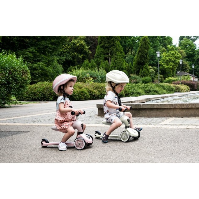 Hulajnoga i rowerek 2w1 Highwaykick SCOOTANDRIDE 1-5 lat - Ash