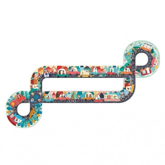 Puzzle dla dzieci 48 el. Londji - BEEP BEEP!