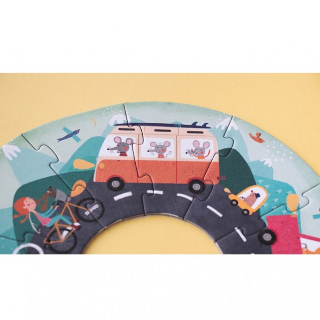 Puzzle dla dzieci 48 el. Londji - BEEP BEEP!