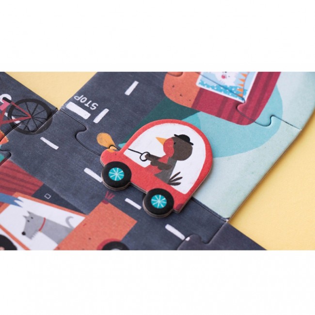Puzzle dla dzieci 48 el. Londji - BEEP BEEP!