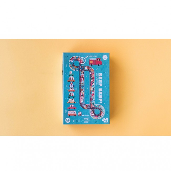 Puzzle dla dzieci 48 el. Londji - BEEP BEEP!