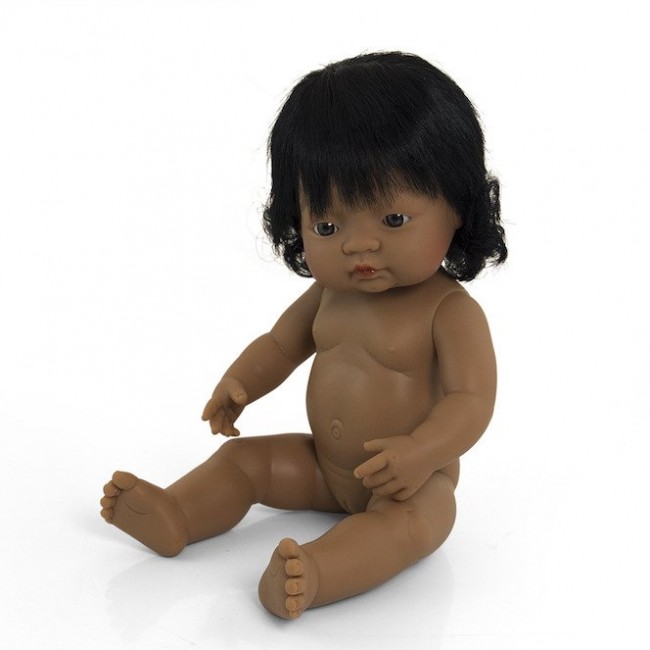 Lalka dziewczynka Miniland Doll - Hiszpanka 38cm