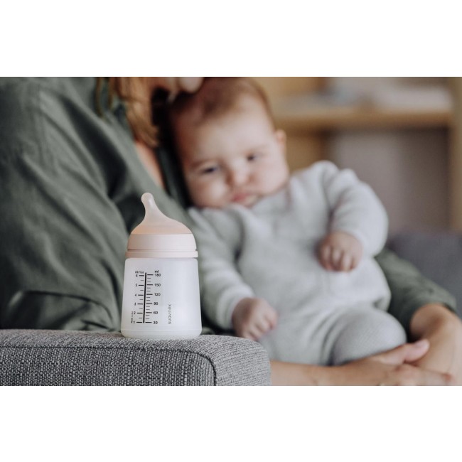 Butelka o wolnym przepływie Zero Zero Suavinex 180 ml