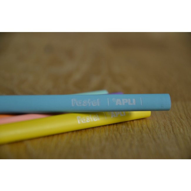 Kredki ołówkowe Jumbo Apli Kids - Pastel