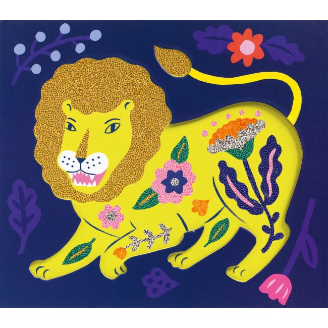 Zestaw artystyczny koraliki Djeco - Zwierzęta