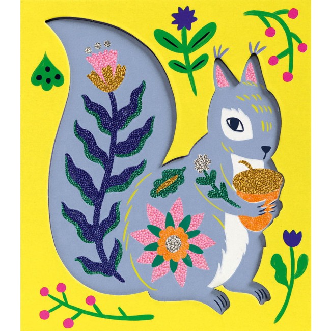 Zestaw artystyczny koraliki Djeco - Zwierzęta