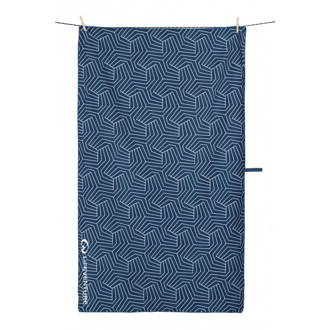 Ręcznik szybkoschnący SoftFibre Recycled Lifeventure - Navy 150x90 cm