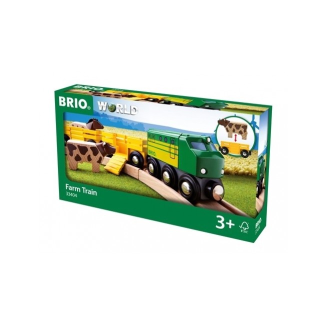 Pociąg ze Zwierzątkami Farma BRIO World