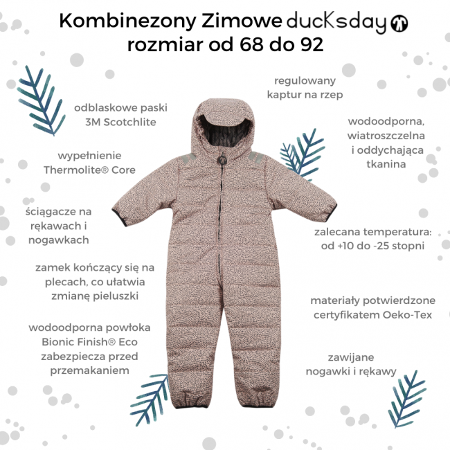 Kombinezon zimowy DucKsday - Flicflac roz. 80