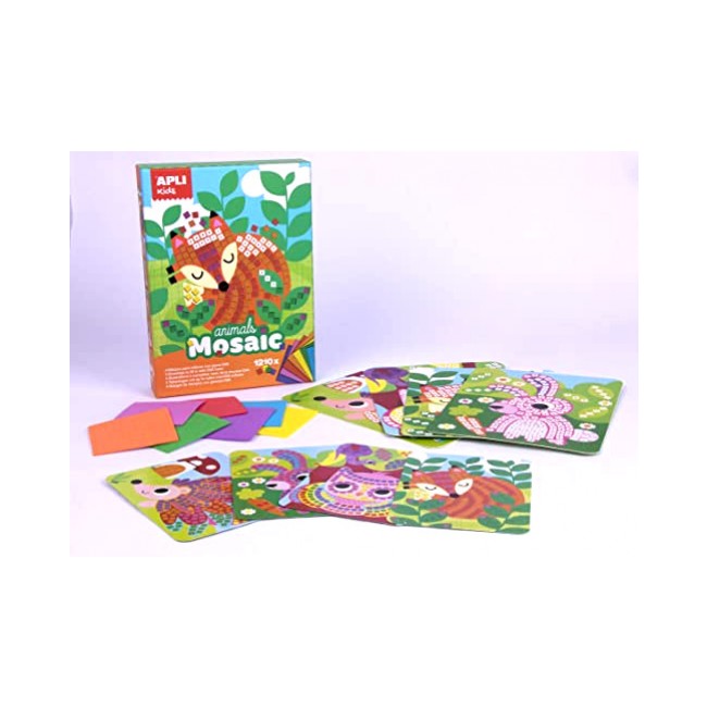 Zestaw artystyczny Apli Kids mozaika - Zwierzęta